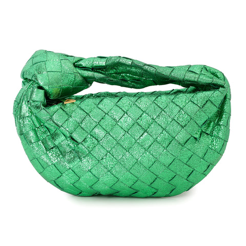 Metallic Green Mini Jodie Bag