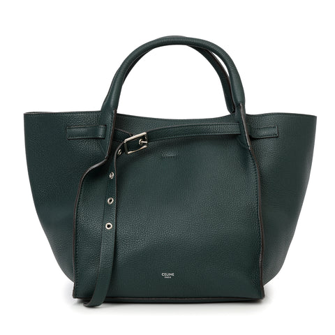 Leather Big Bag Small In Grained Calfskin