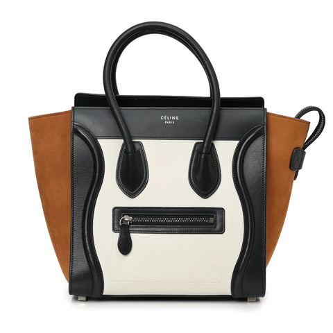 Micro Tricolor Luggage Tote