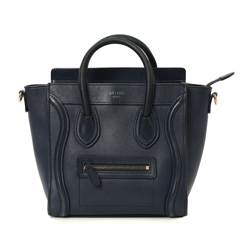 Nano Luggage Tote In Smooth Calfskin