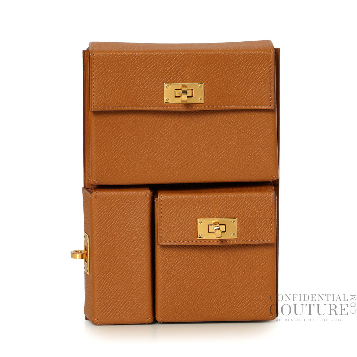 Kelly Multi-Pocket To-Go Pouch Gold/Gold