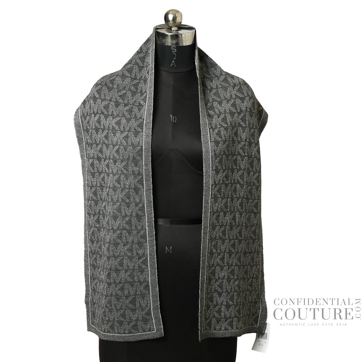 Monogram Print Scarf