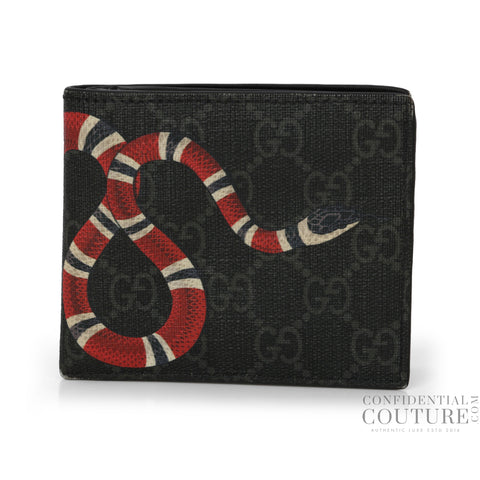Kingsnake Print Bi-fold Wallet