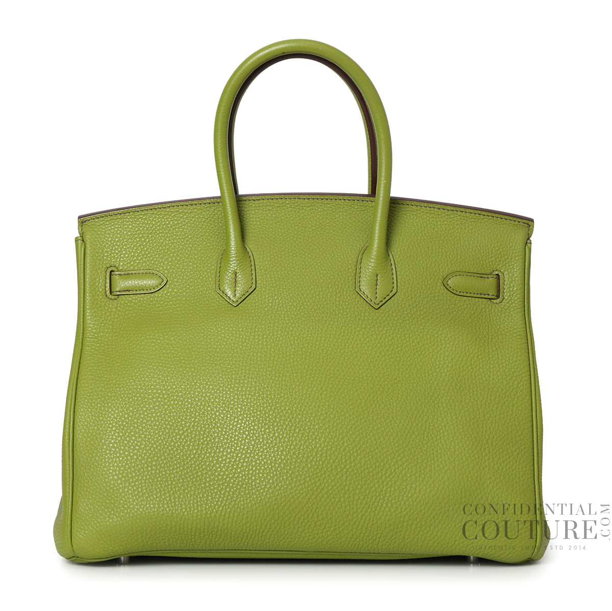 Vert Anis Birkin 30 With Silver Hardware, Stamp M