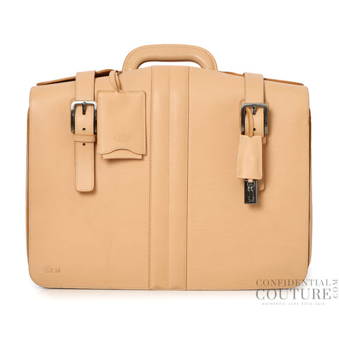 Nude Leather Doctor Bag