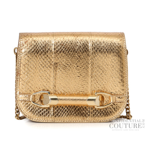 Gold Zadie crossbody bag