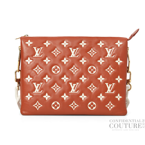 Coussin PM Brick Brown Shoulder Bag