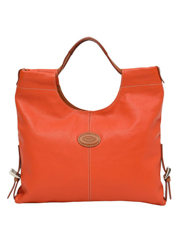 Two Tone Leather Handbag