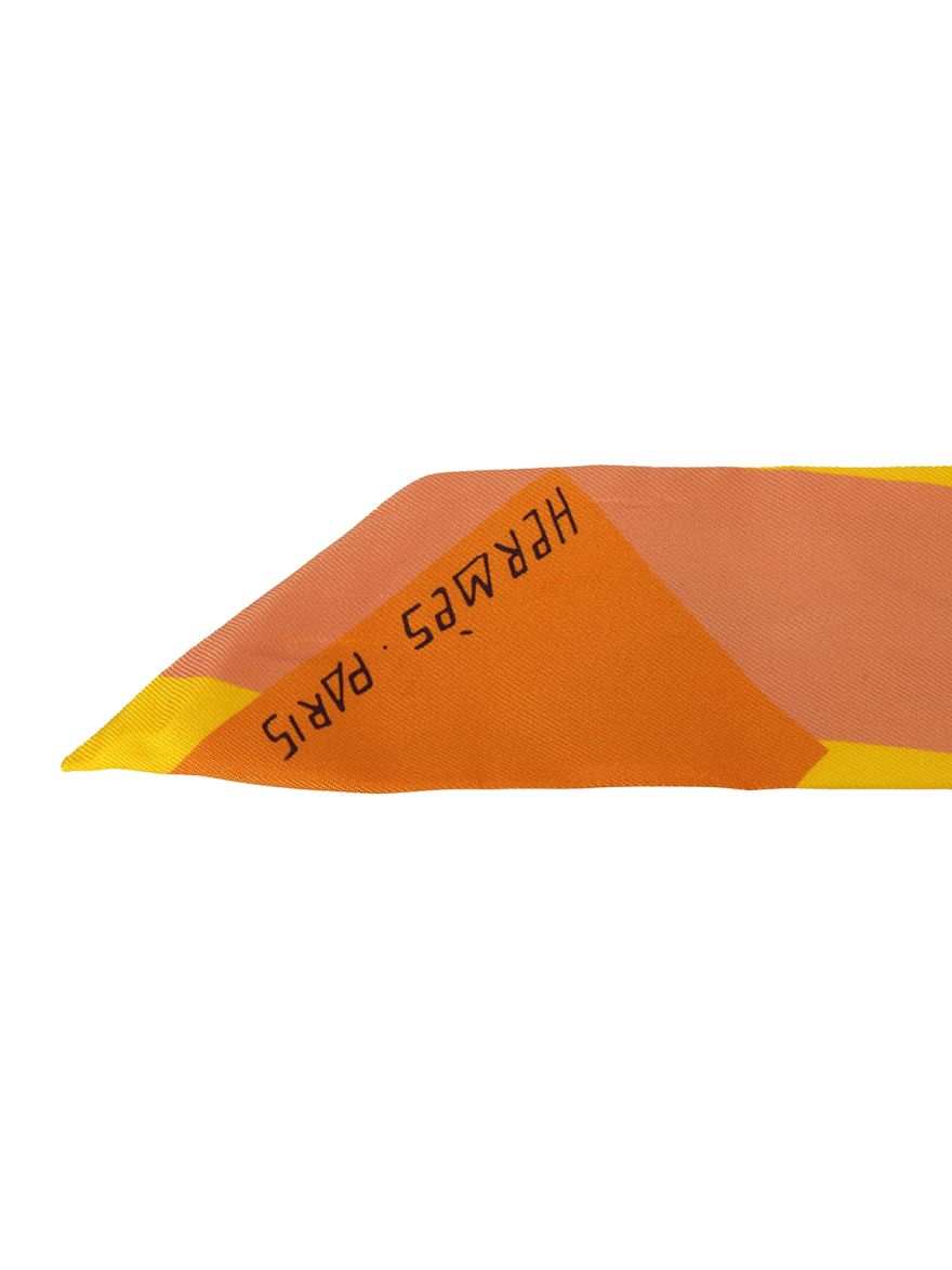 Silk Sea Surf & Fun Orange Twilly