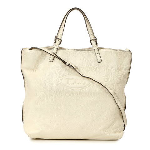 Leather Media Tote Bag One Size