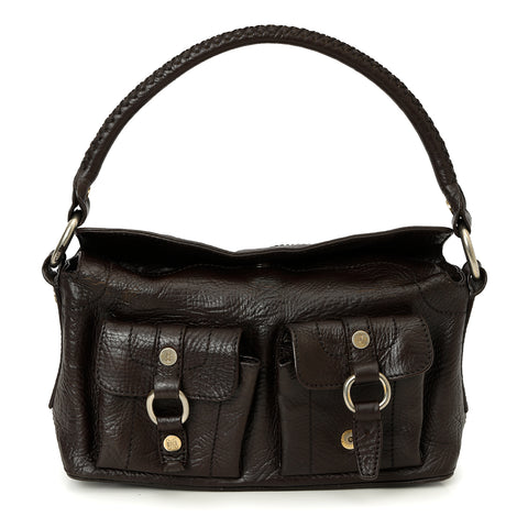 Vintage Ddouble Pocket Bag One Size