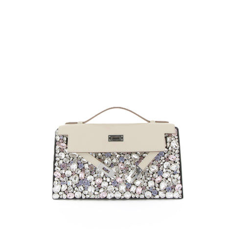 Diamond Treasure Swarovski® Crystals and Calf Suede Kelly Cover