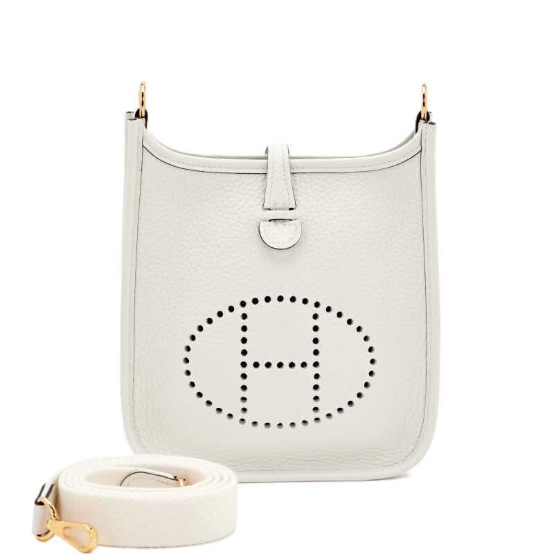 Evelyne 16 Amazone Clemence Leather Gris Pale